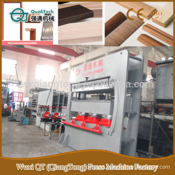 mdf moulds profile hot pressing machine